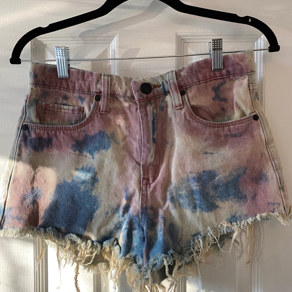 Revolve tie dye shorts